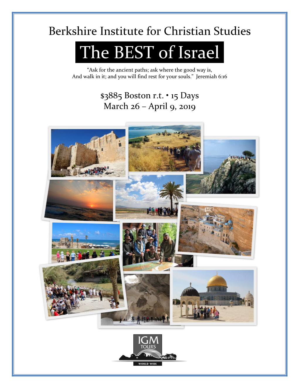 The BEST of Israel