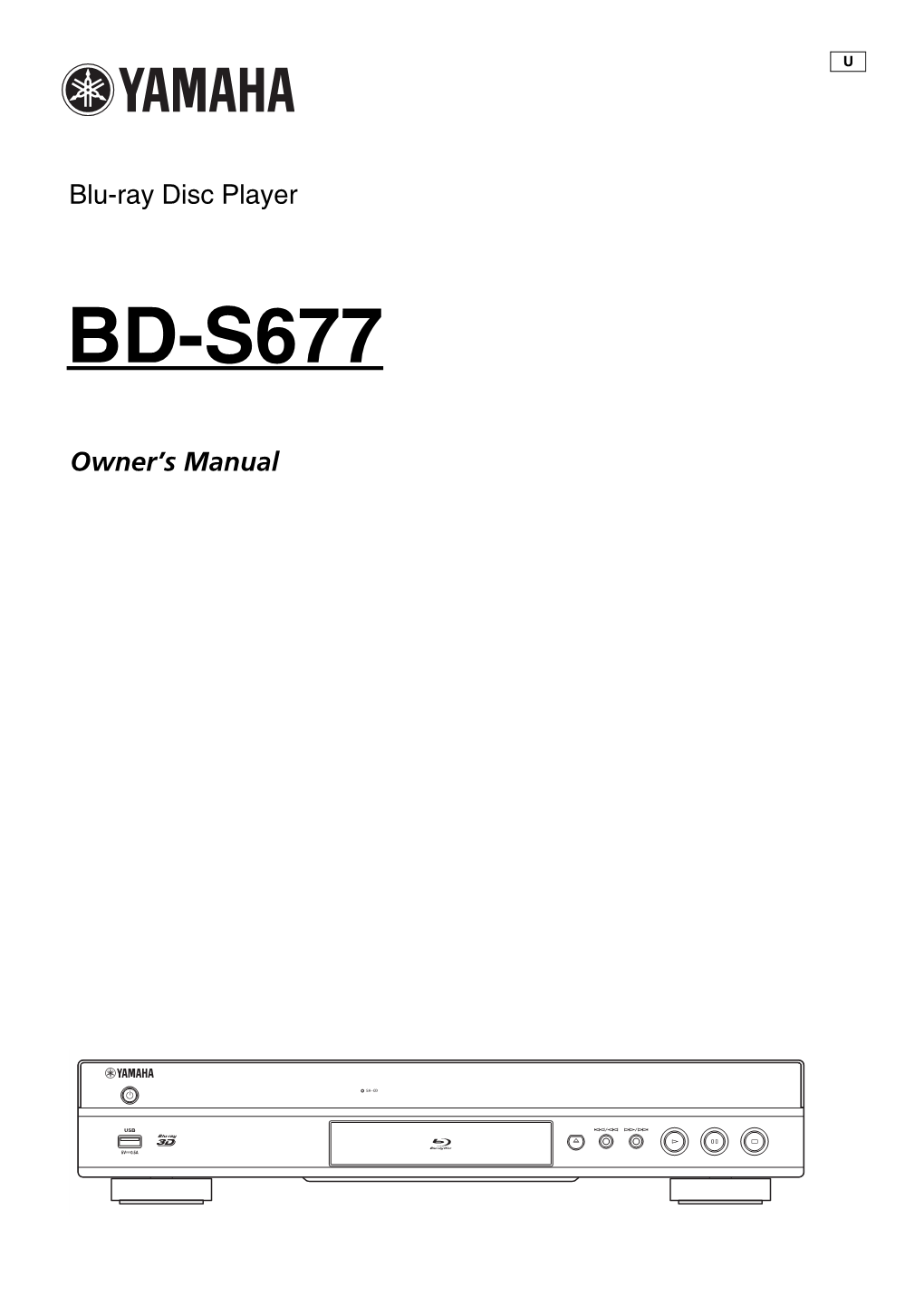 BD-S677 Owner's Manual