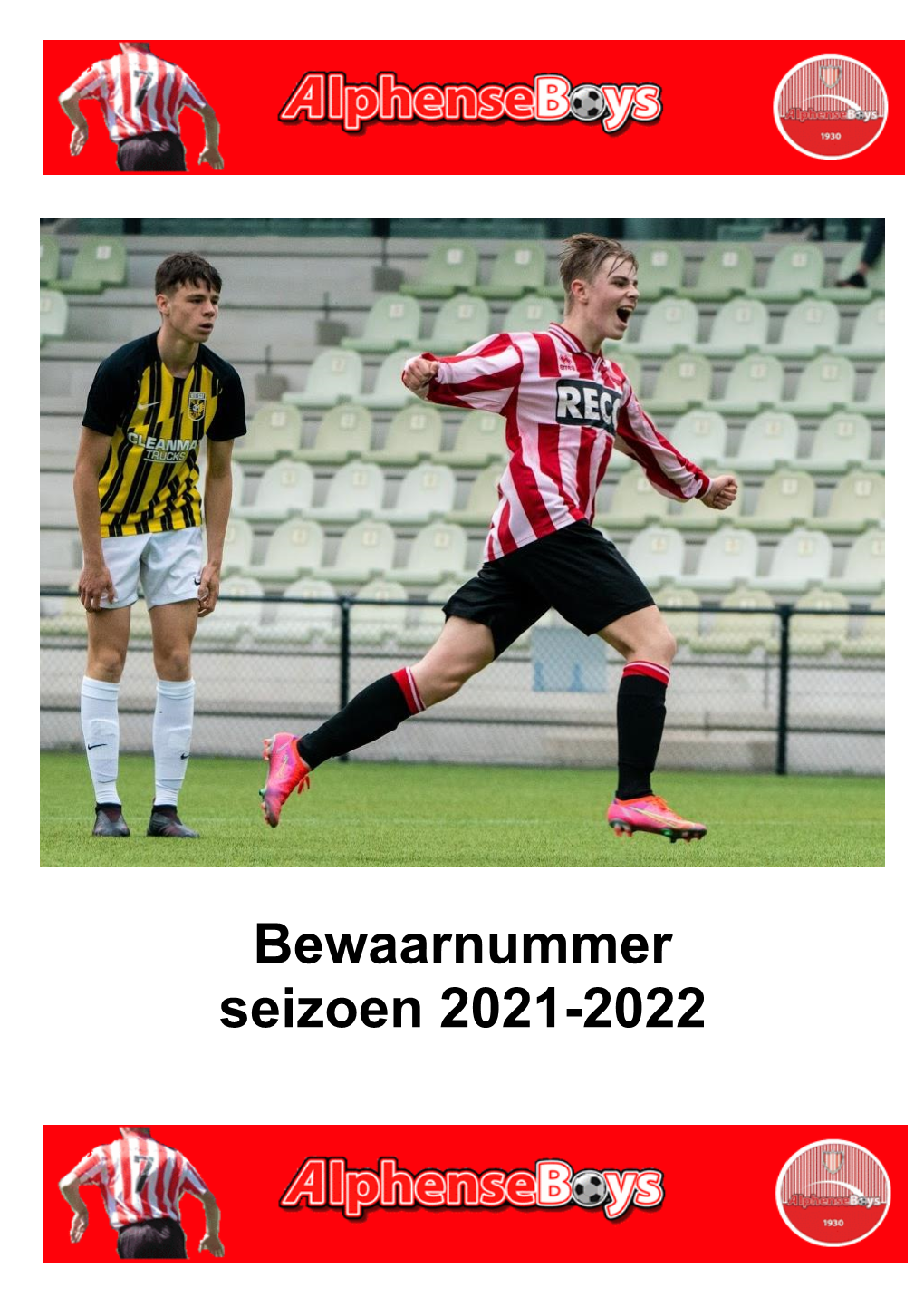 Bewaarnummer Seizoen 2021-2022