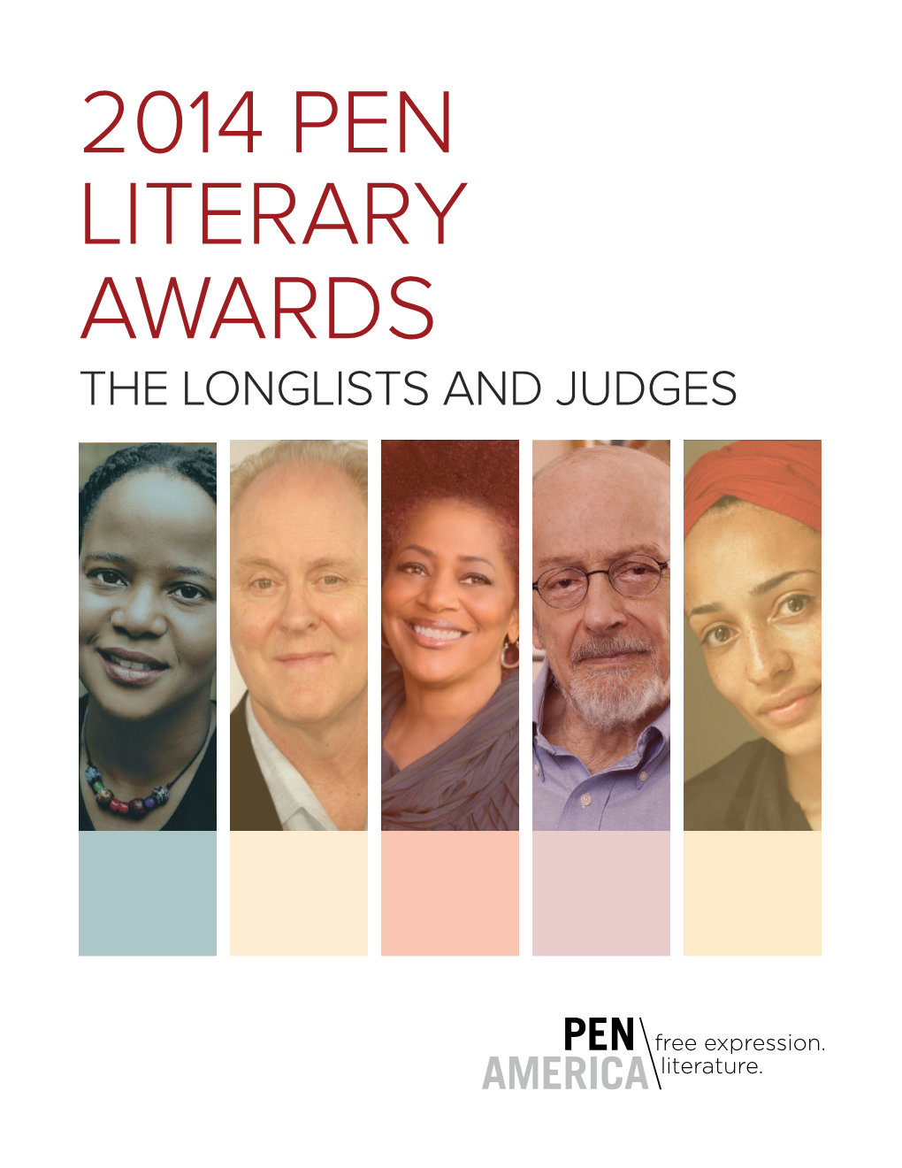 2014 Pen Literary Awards the Longlists and Judges Pen/Robert W