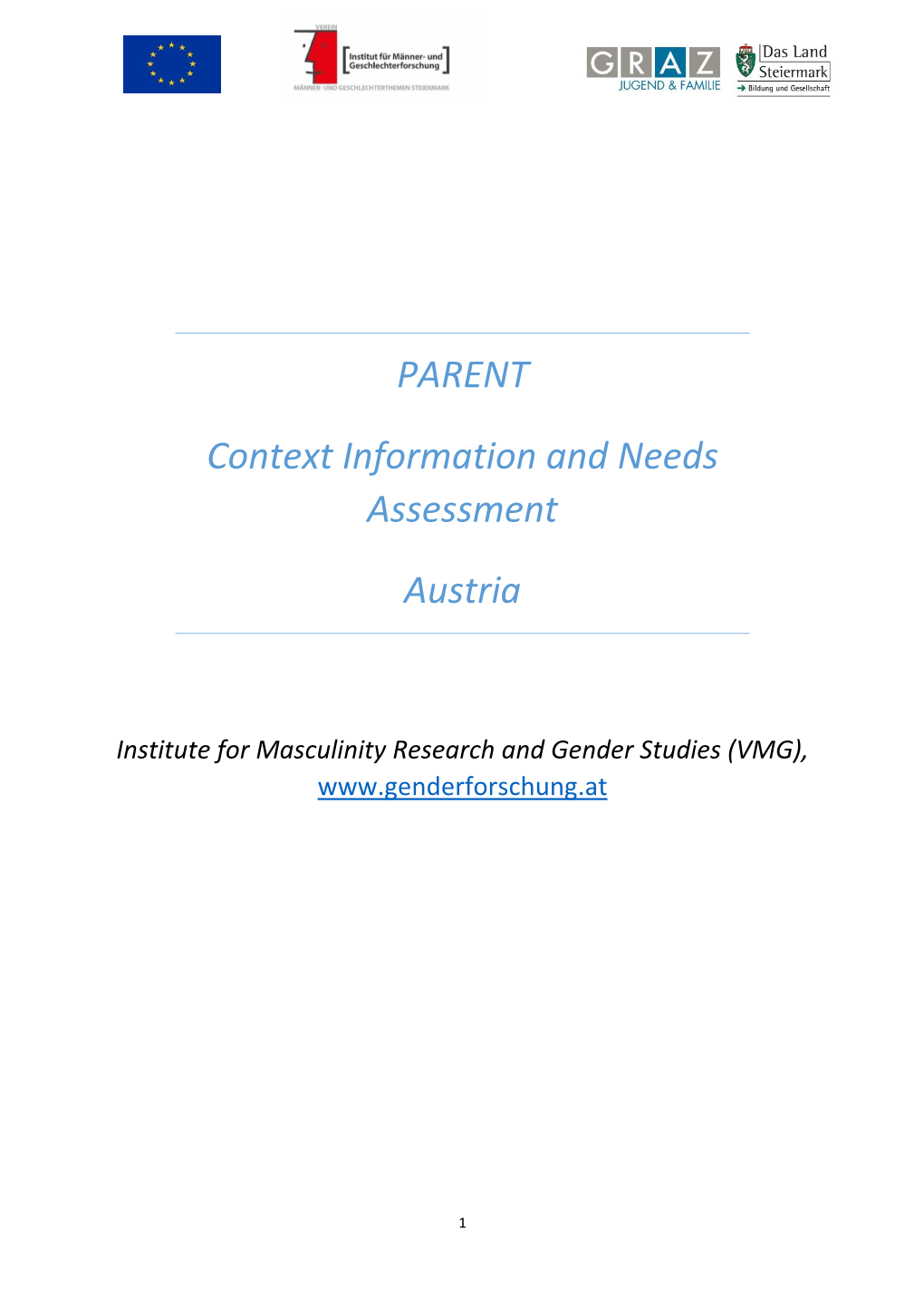 PARENT Context Information and Needs Assessment Austria