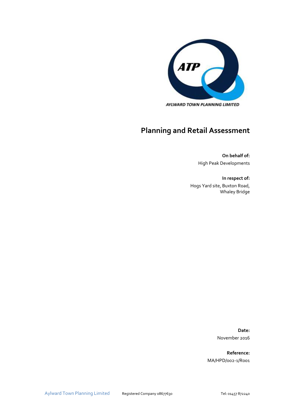 Planning and Retail Assessment