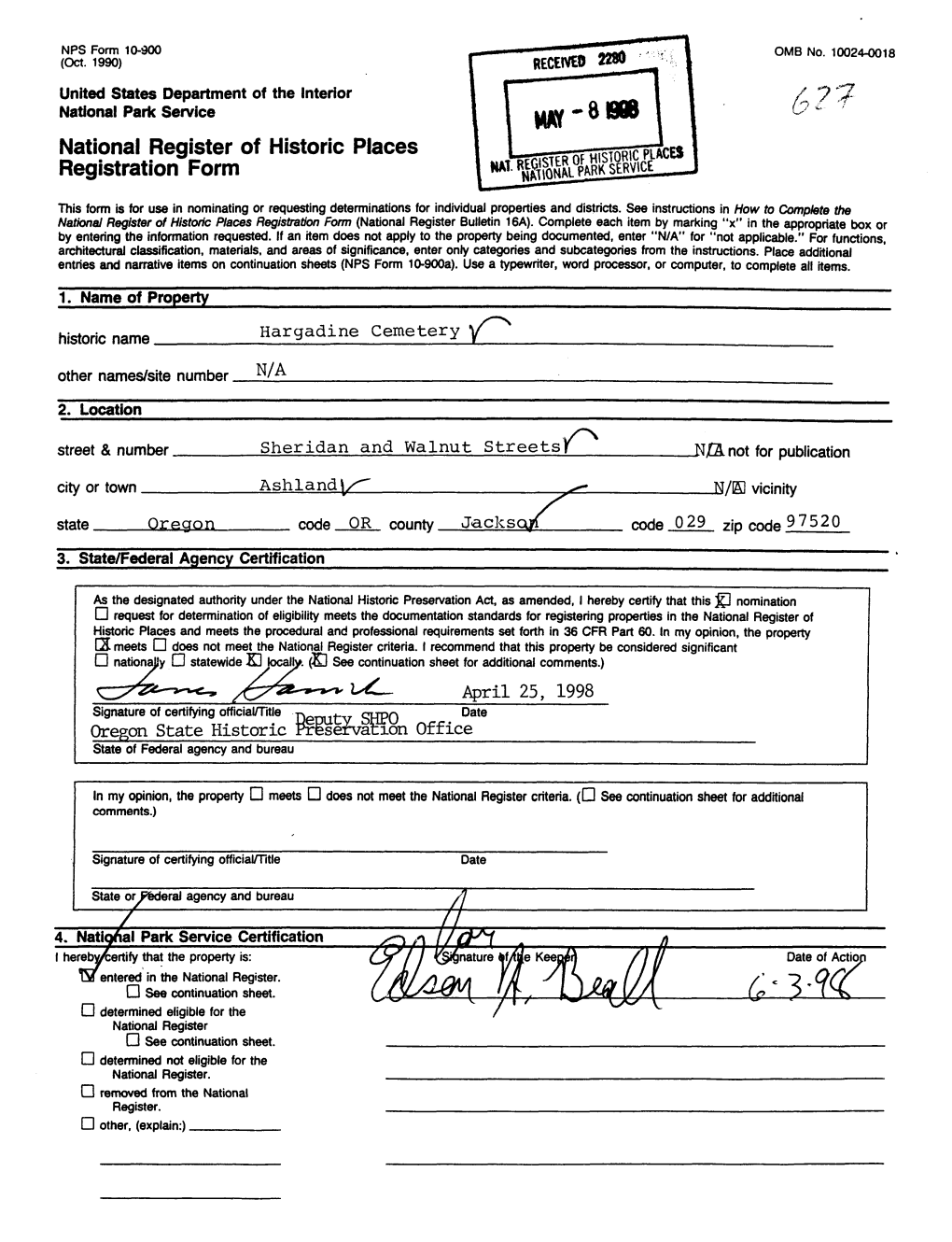 National Register of Historic Places Registration Form