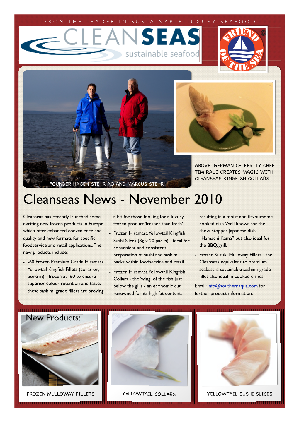 Newsletter Nov 2010