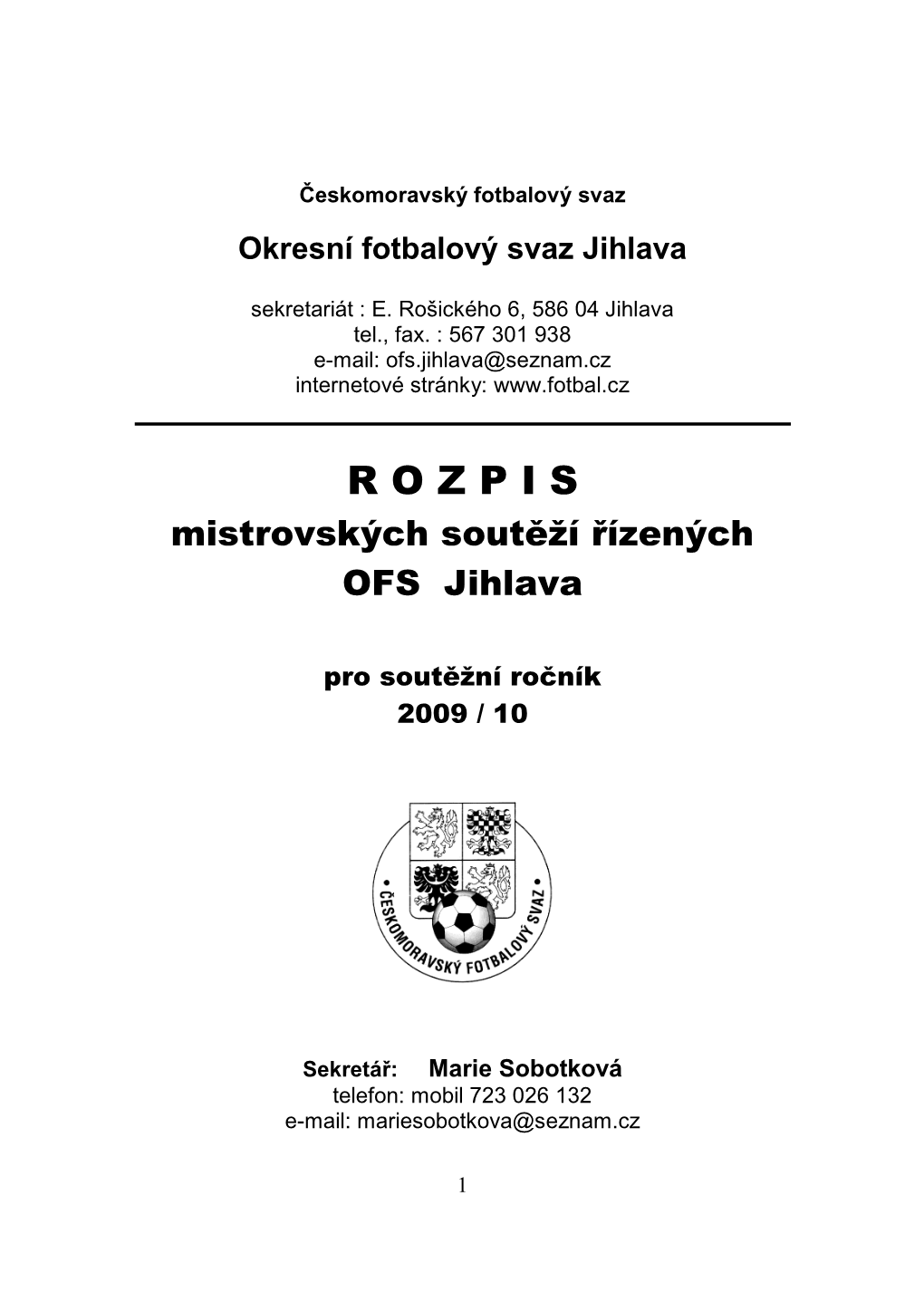 Českomoravský Fotbalový Svaz
