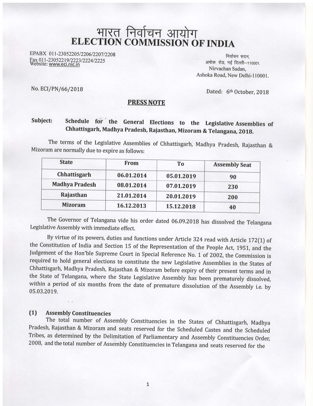 R{R{F, Frqi"Q 3Llfrq- ELECTION Commission of INDIA