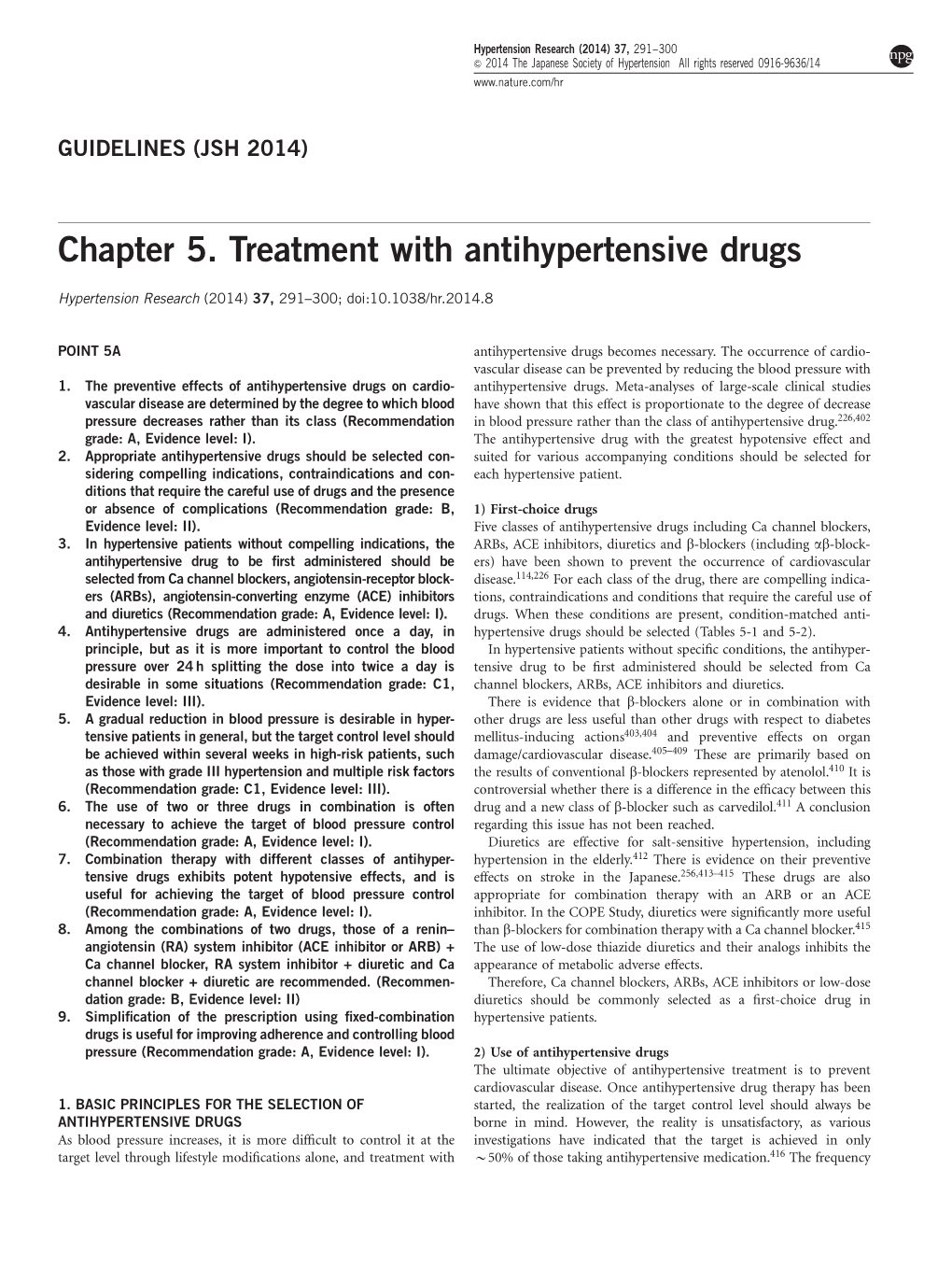 Chapter 5. Treatment with Antihypertensive Drugs