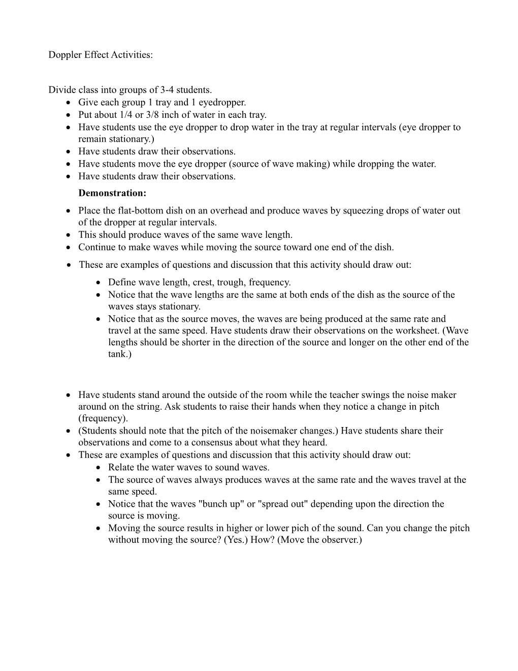 Divide Class Into Groups of 3-4 Students