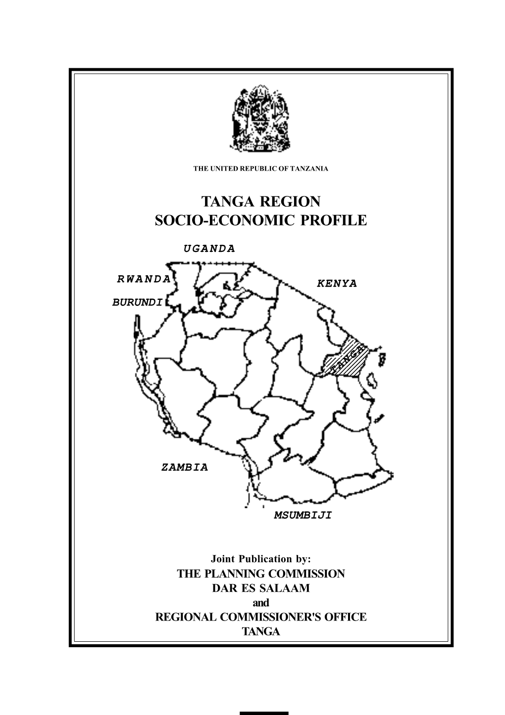 Tanga Region Socio-Economic Profile