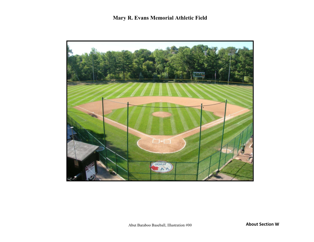 Mary R. Evans Memorial Athletic Field