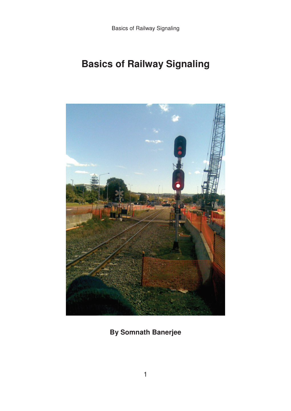 Basics of Railway Signaling