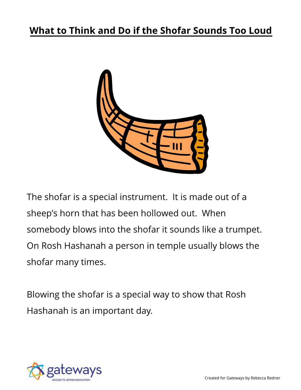 9. What to Think and Do If the Shofar Sounds Too Loud
