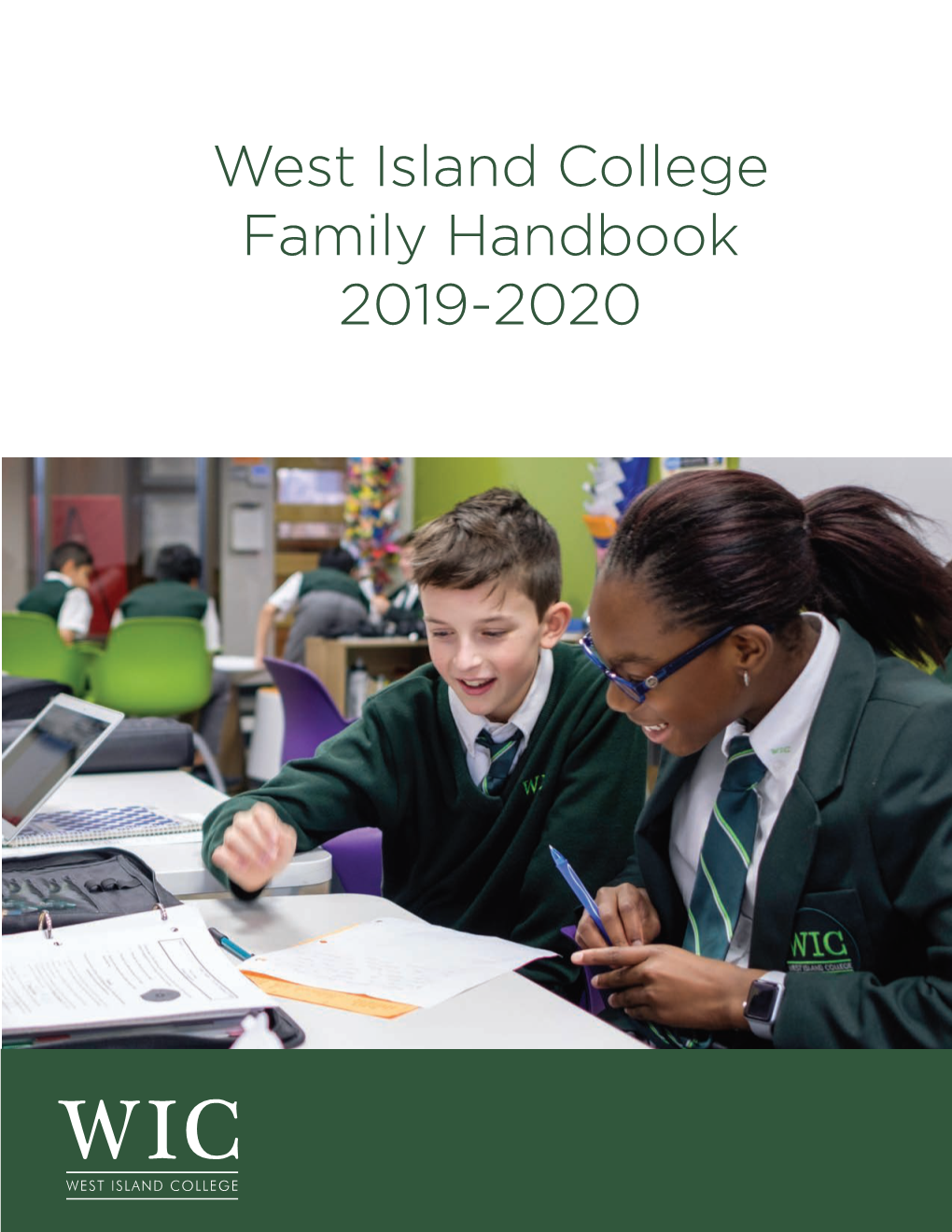 West Island College Family Handbook 2019-2020