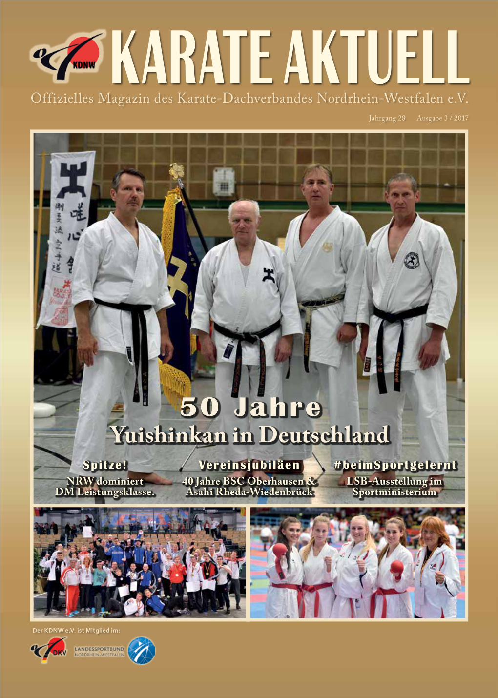 KARATE AKTUELL Offizielles Magazin Des Karate-Dachverbandes Nordrhein-Westfalen E.V