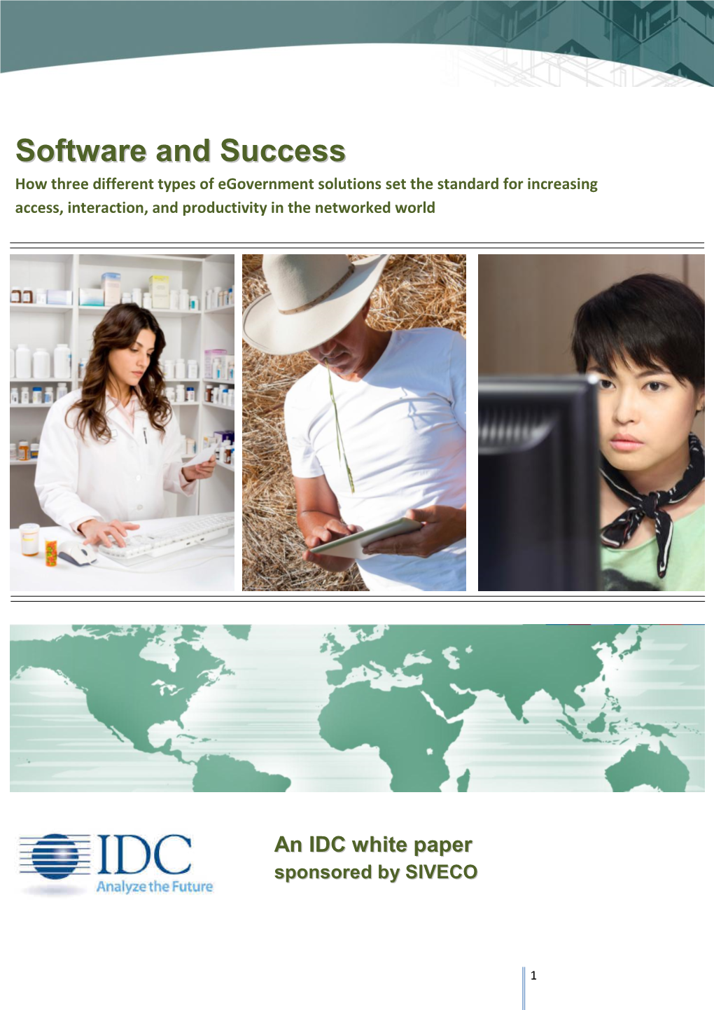 An IDC White Paper Sponsored by SIVECO