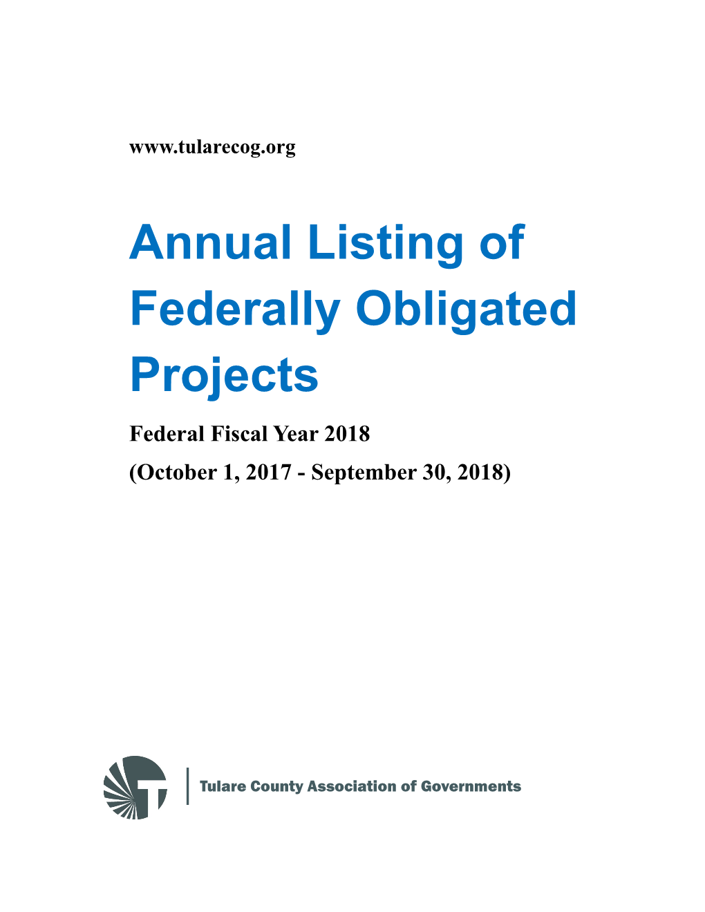 FY 2017-18 Annual Listing