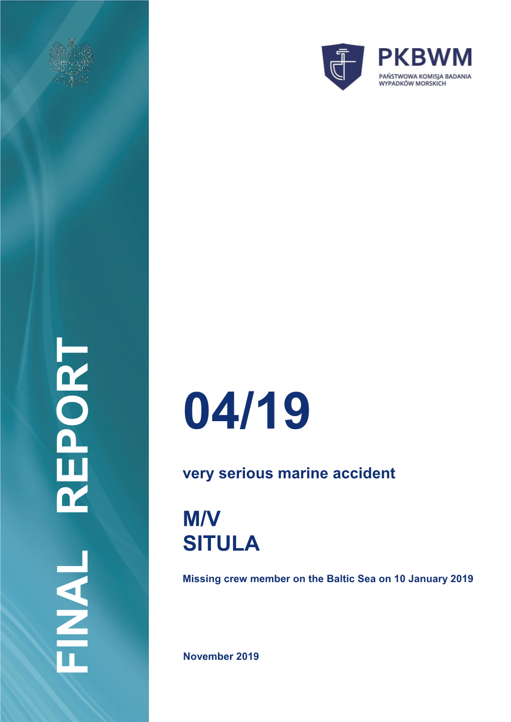 Final Report WIM 04/19 Mv Situla