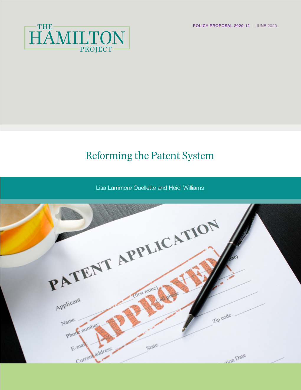 Reforming the Patent System