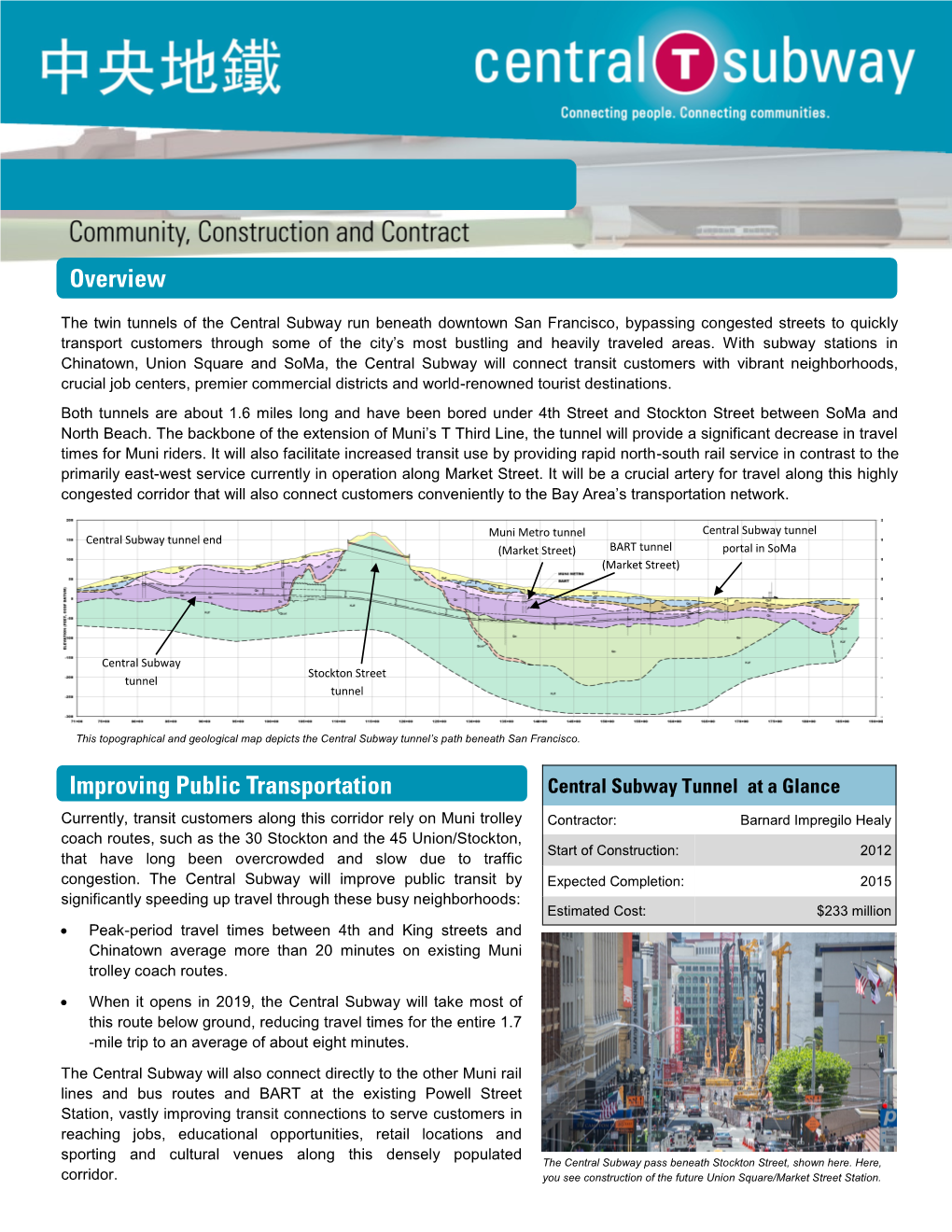 Central Subway Tunnel Fact Sheet 6.16.14.Pdf