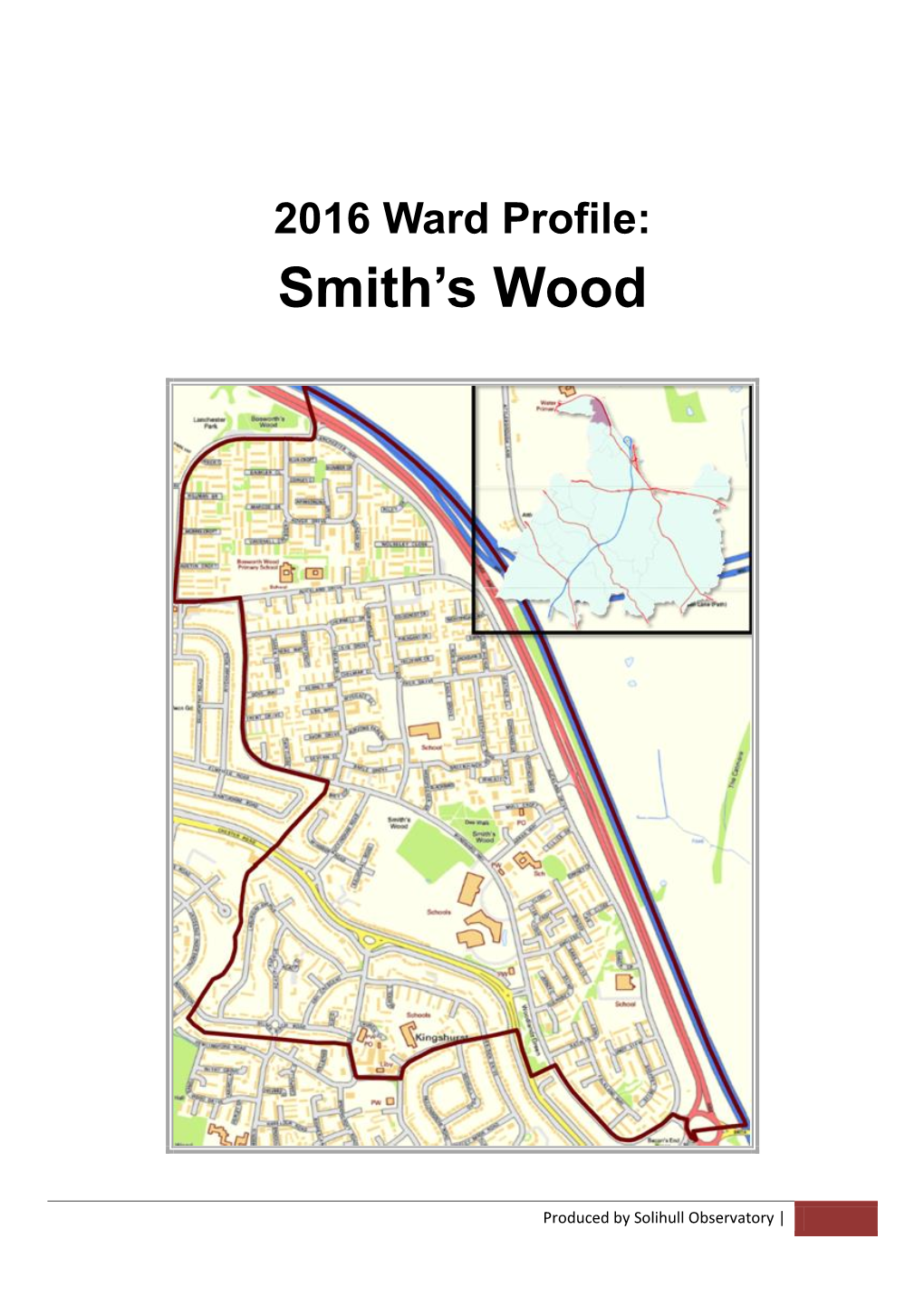 2016 Ward Profile: Smith’S Wood