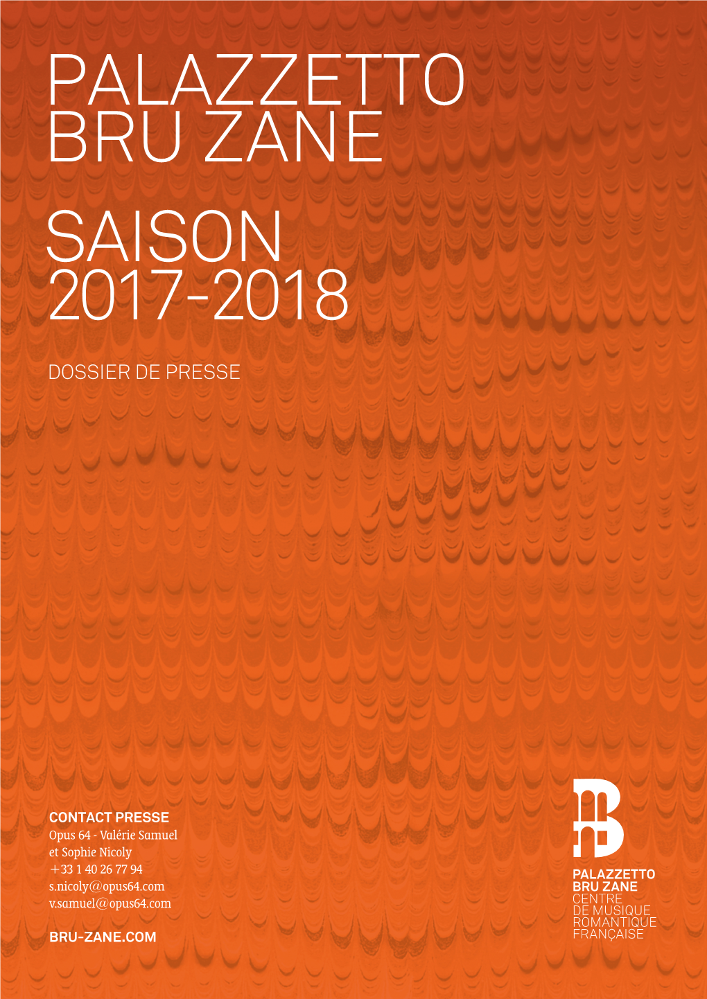 Palazzetto Bru Zane Saison 2017-2018