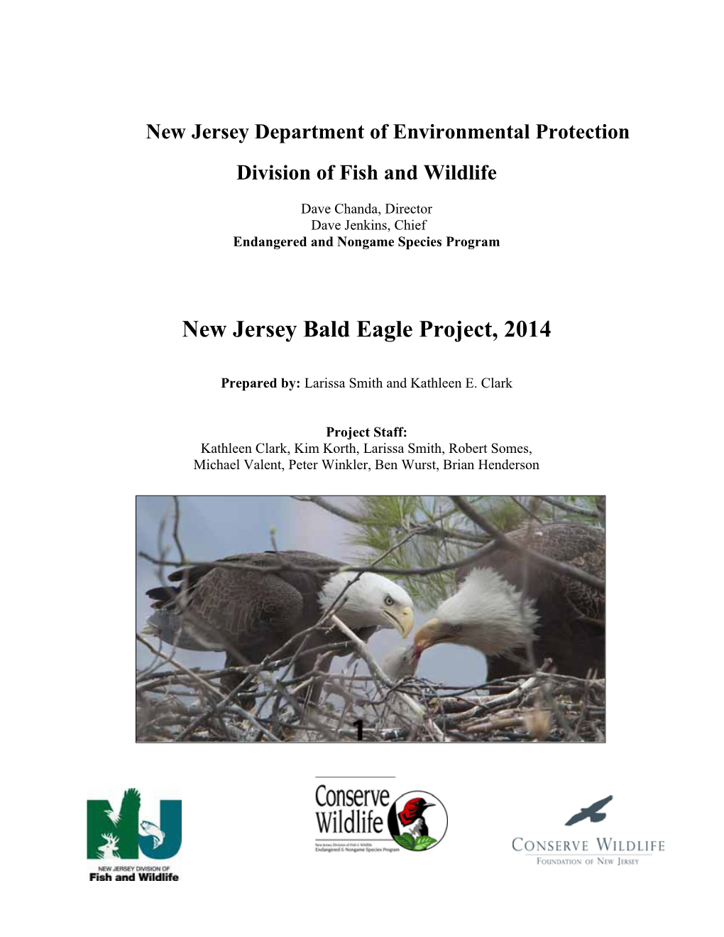 New Jersey Bald Eagle Project, 2014