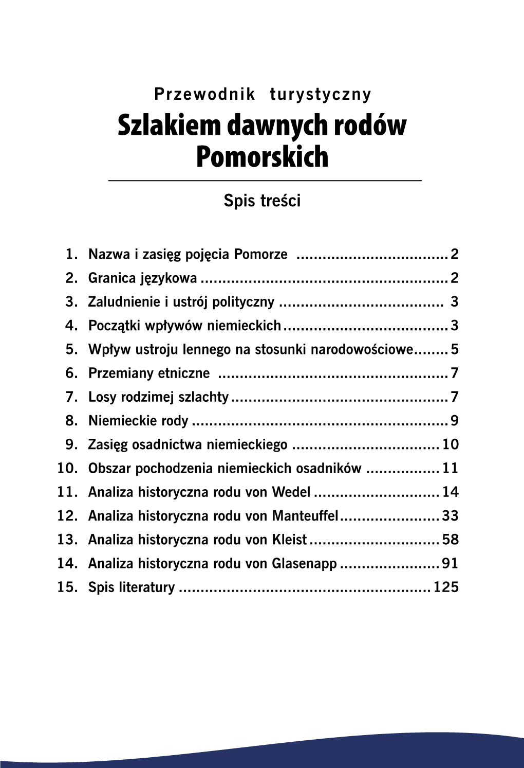 Szlakiem Dawnych Rodów Pomorskich