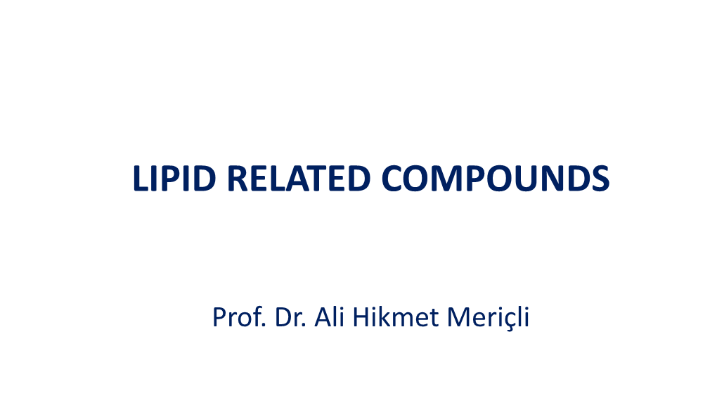 3-Lipid Related Compounds, Amino Acids, Proteins, Enzymes 8.Pdf