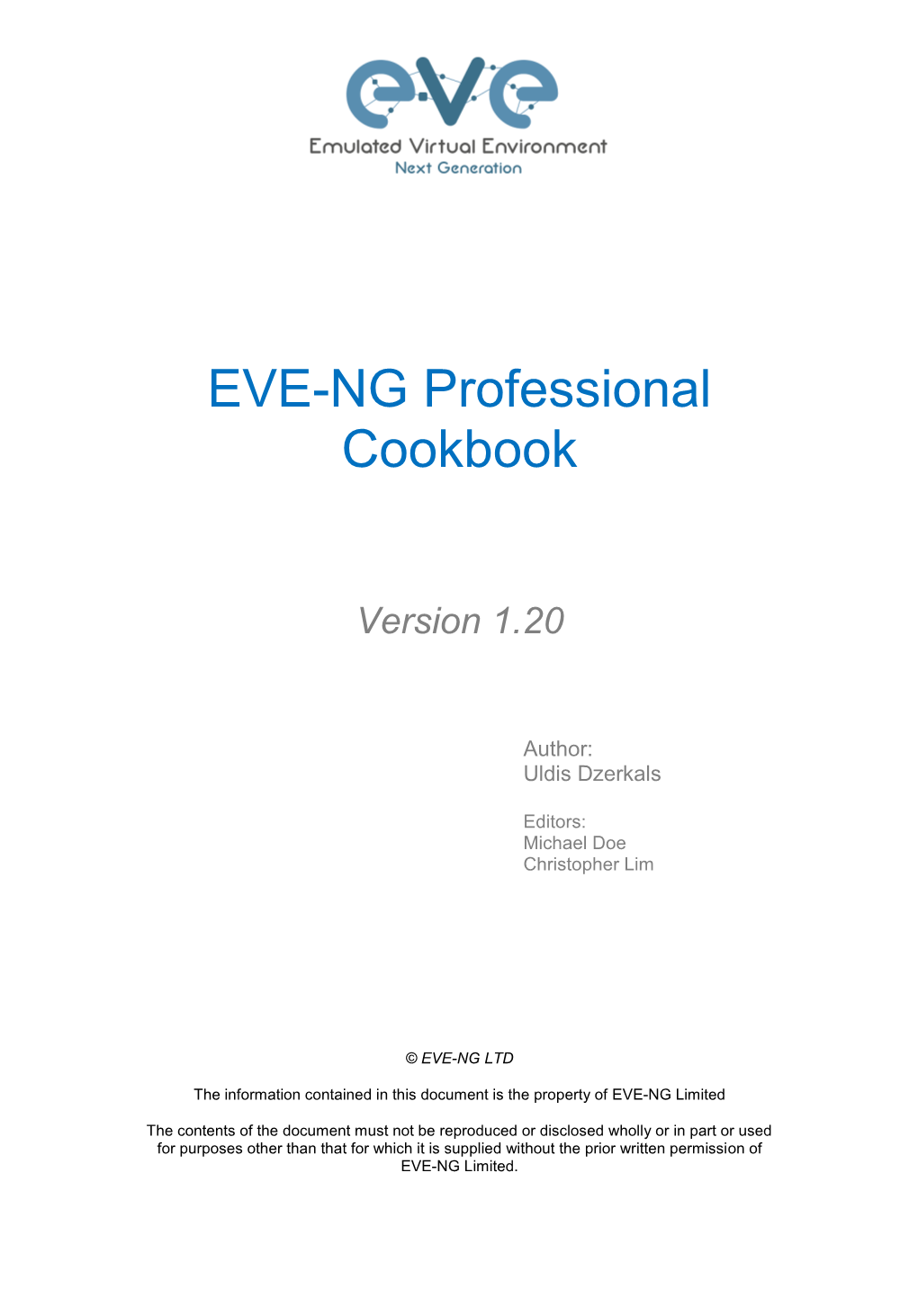EVE-NG Professional Cookbook