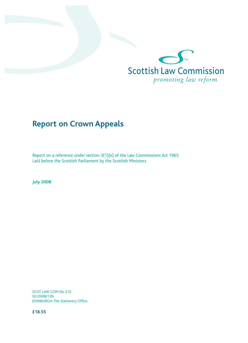Report on Crown Appeals