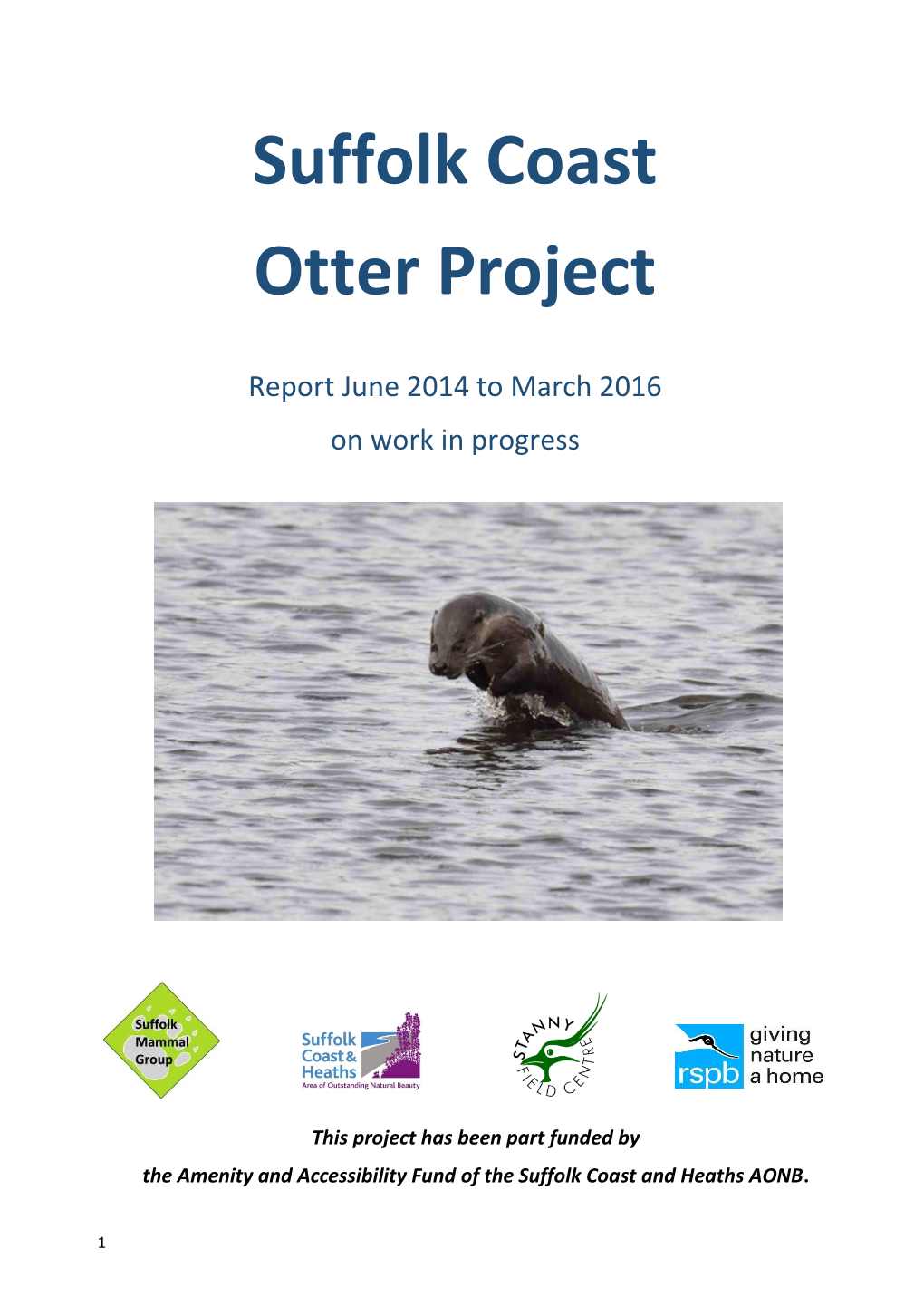 Suffolk Coast Otter Project