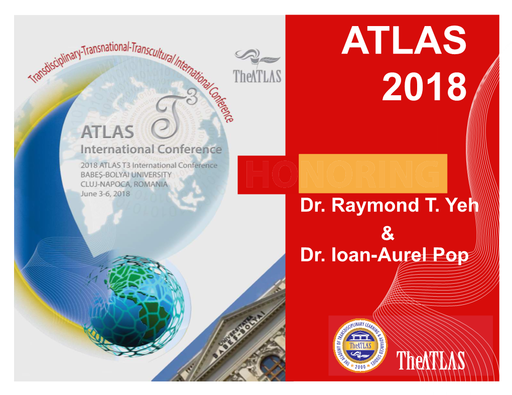 Atlas 2018 Honoring