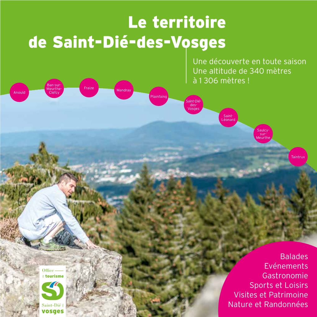 Le Territoire De Saint-Dié-Des-Vosges