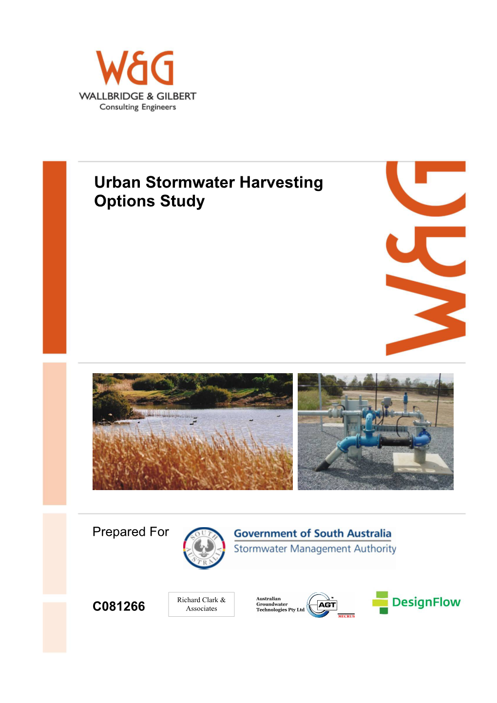 Urban Stormwater Harvesting Options Study
