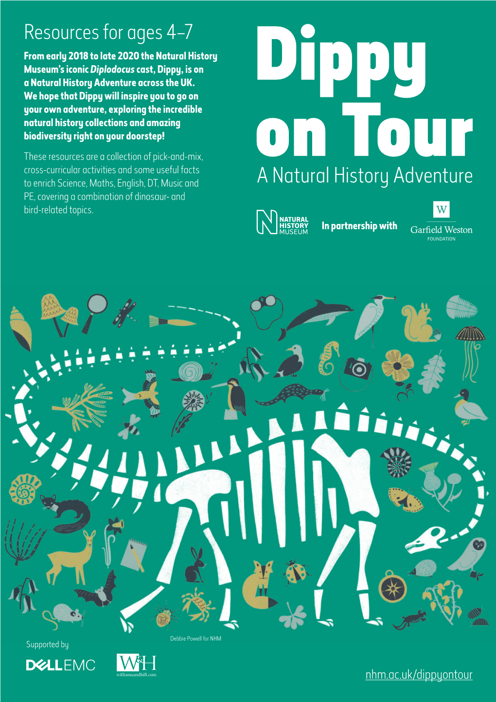Resources for Ages 4–7 from Early 2018 to Late 2020 the Natural History Museum’S Iconic Diplodocus Cast, Dippy, Is on a Natural History Adventure Across the UK