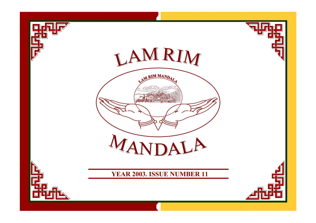 Lam Rim Mandala Issue 11