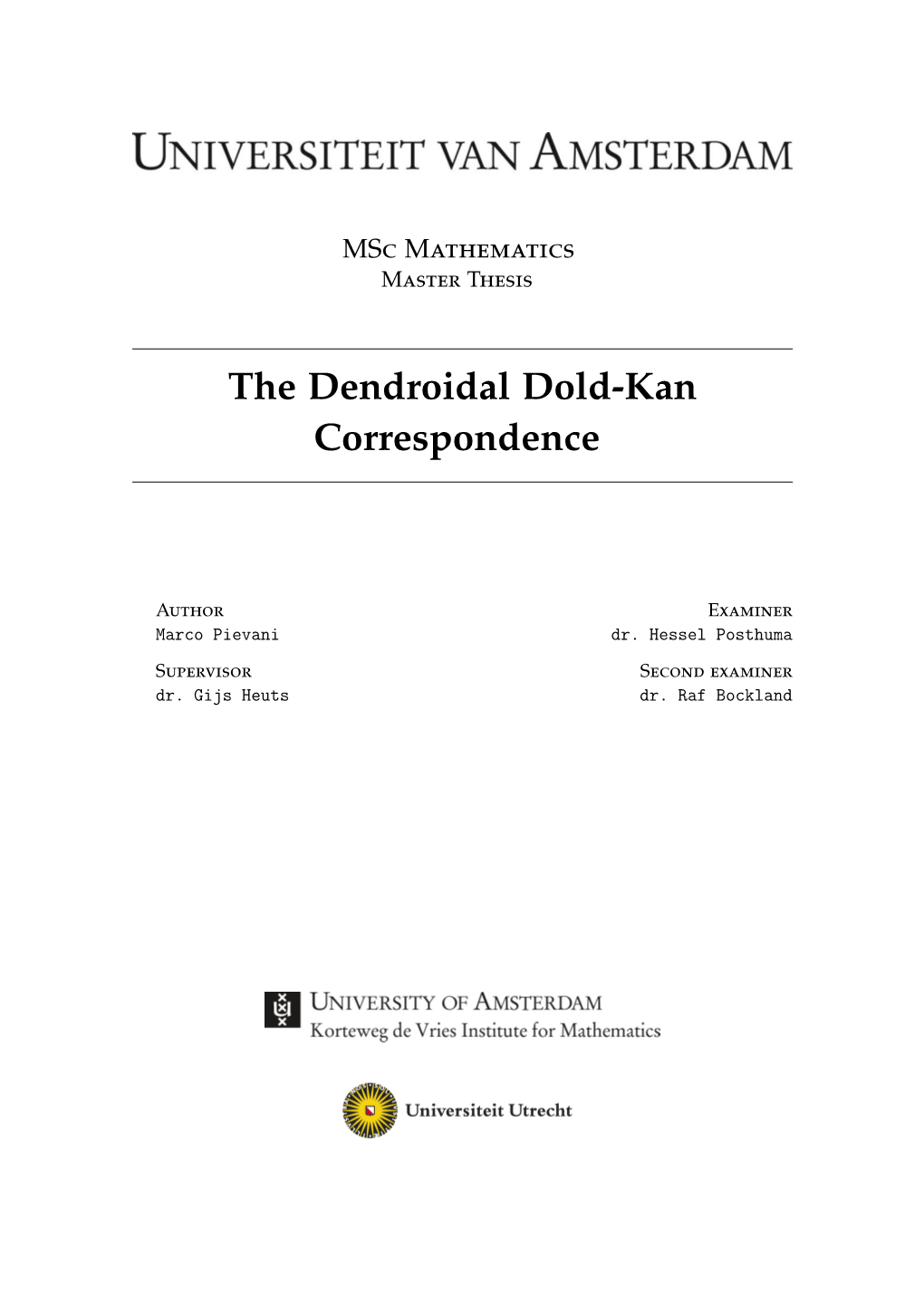 The Dendroidal Dold-Kan Correspondence