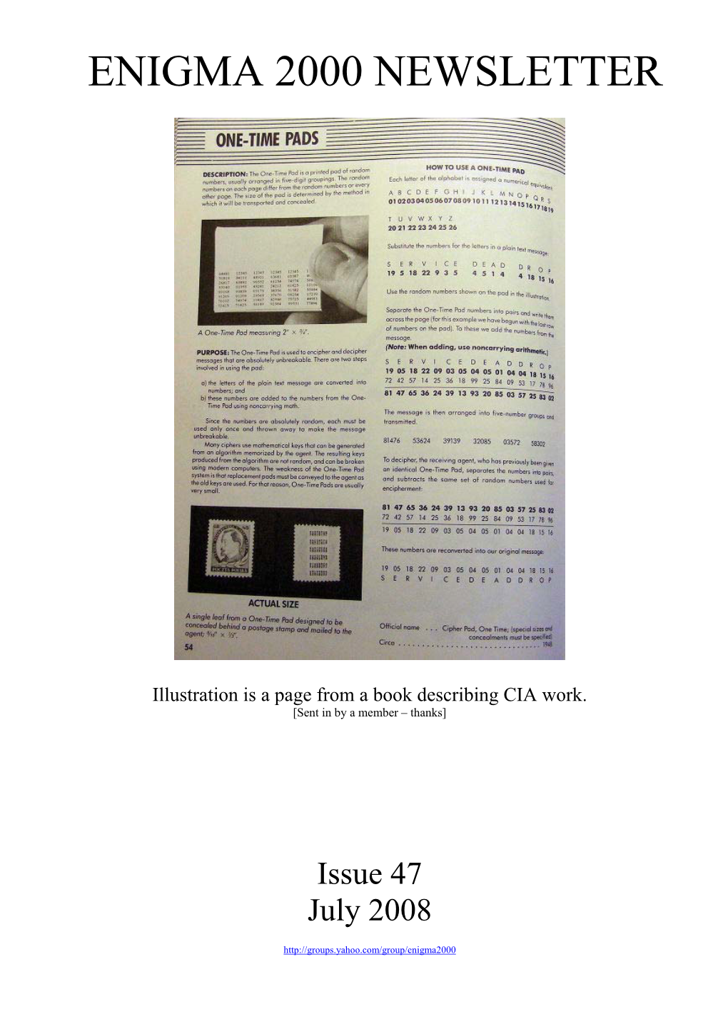 Issue 47 July 2008