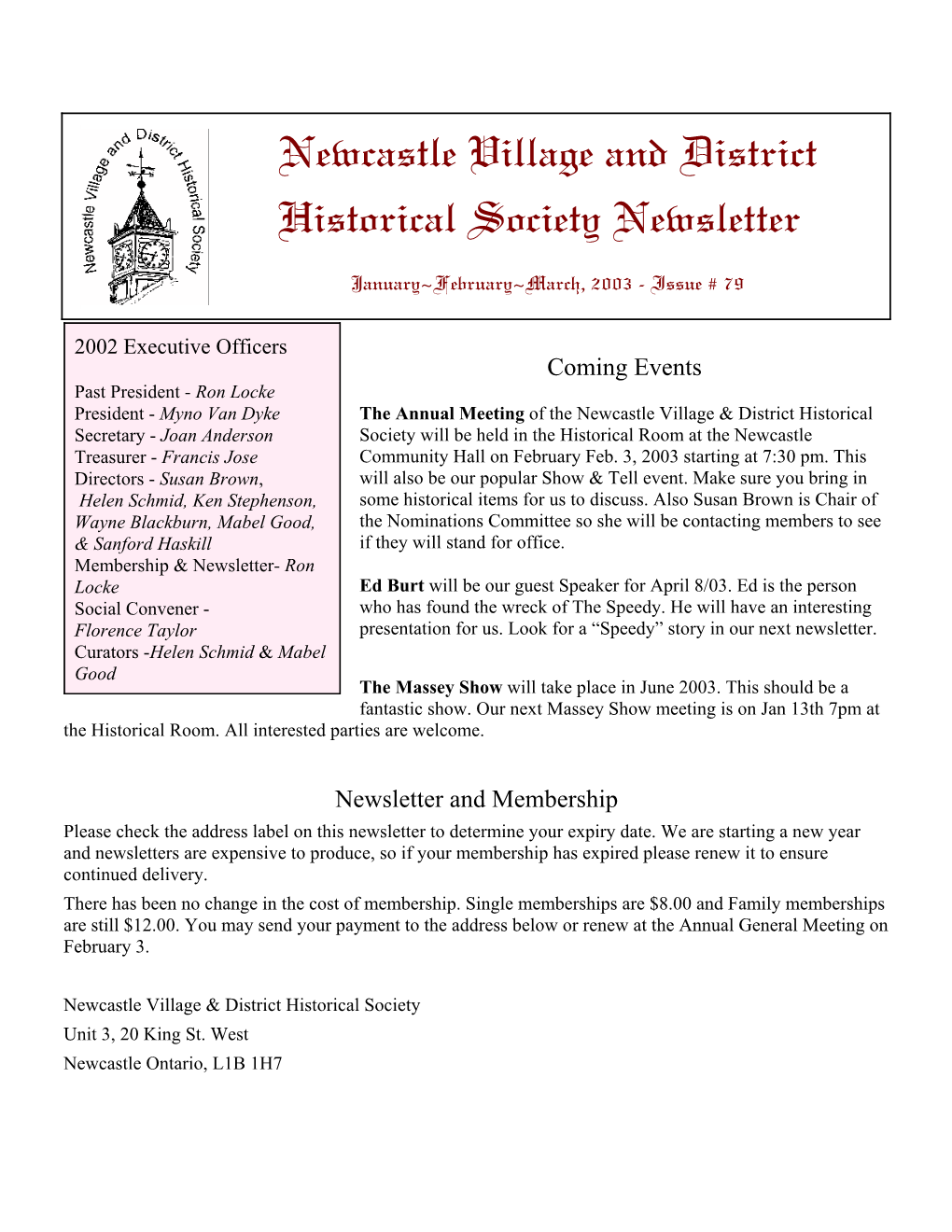 D:\Myfiles\Historical\For Newsletter\Next Newsletter\Jan03