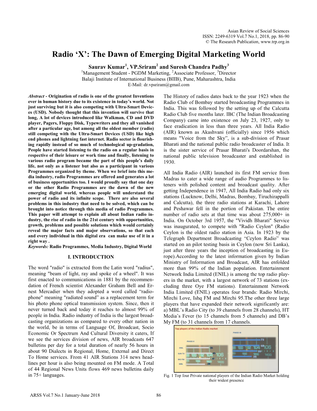 Radio ‘X’: the Dawn of Emerging Digital Marketing World