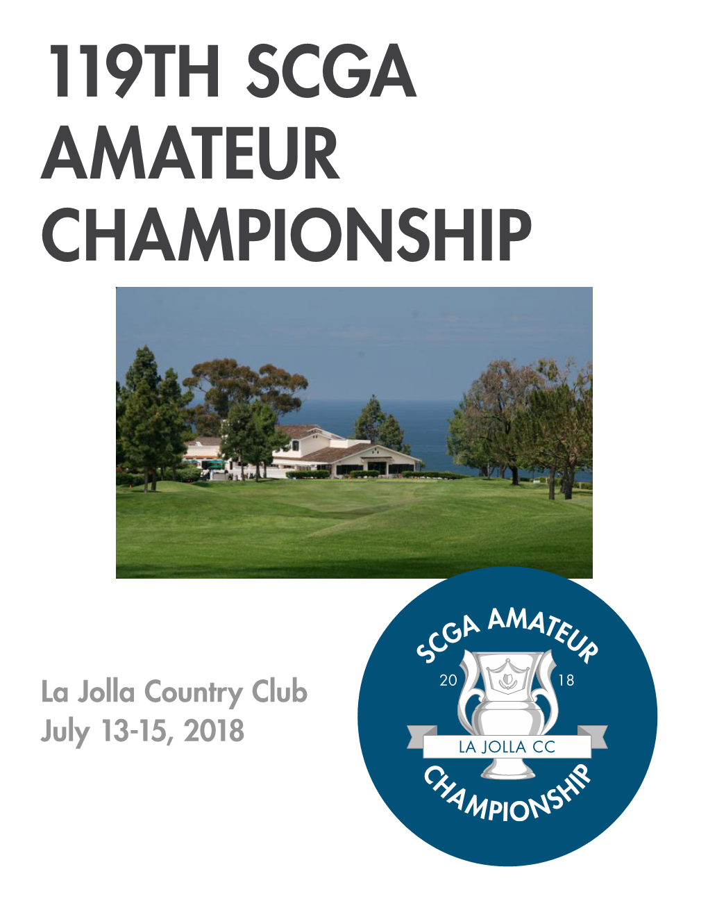 119Th SCGA Amateur Championship!