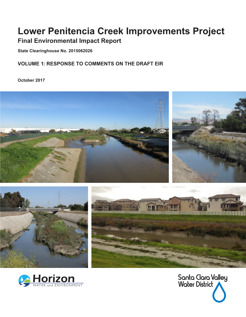 Lower Penitencia Creek Improvements Project Final Environmental Impact Report