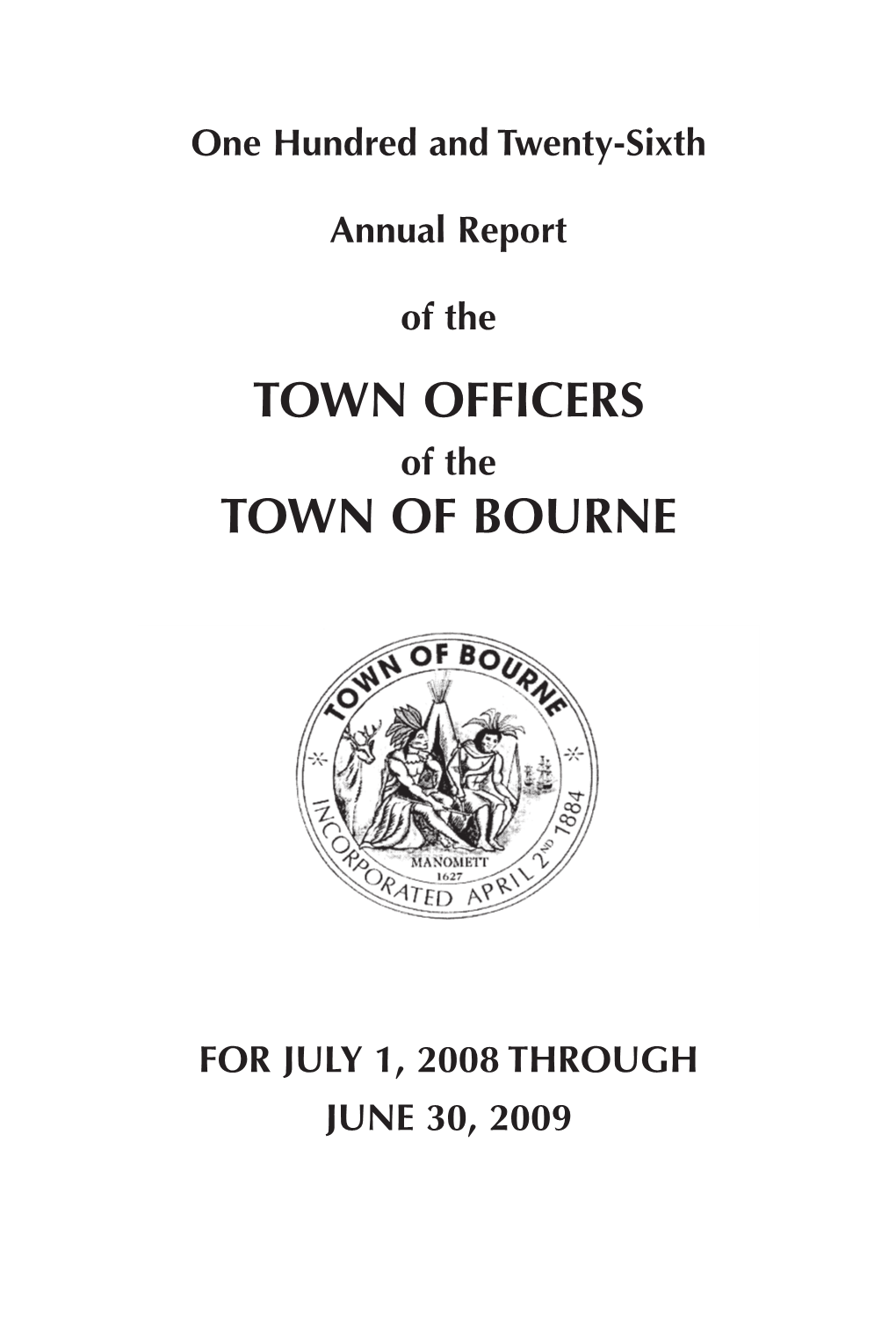 2009 Town Report
