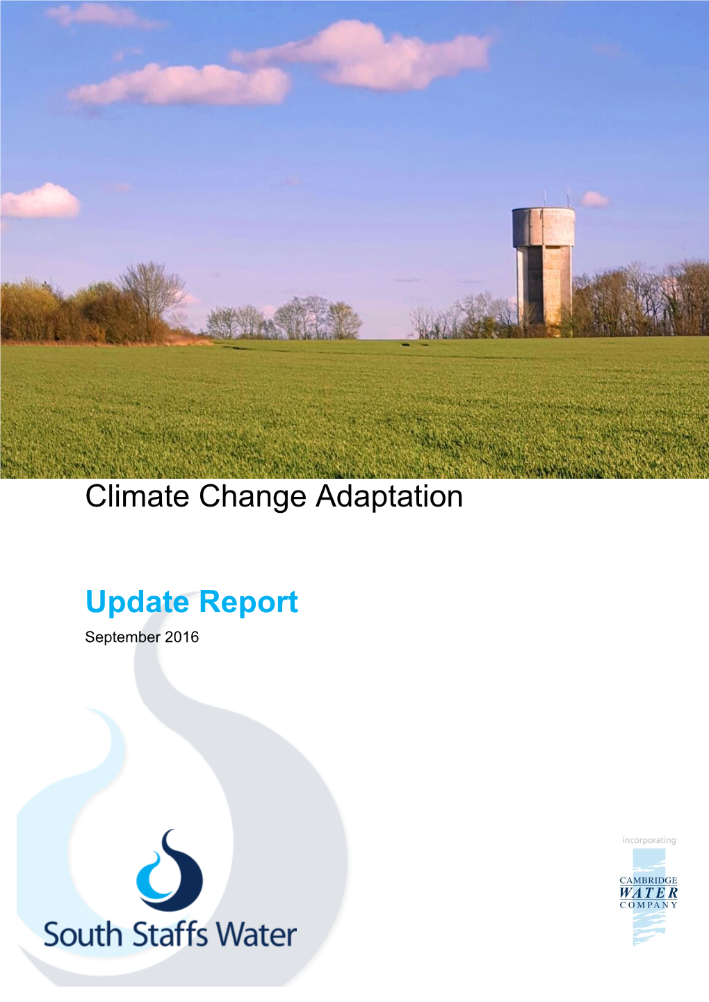 Climate Change Adaptation Update Report
