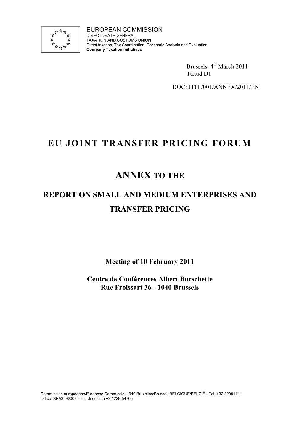 Jtpf/001/Annex/2011/En