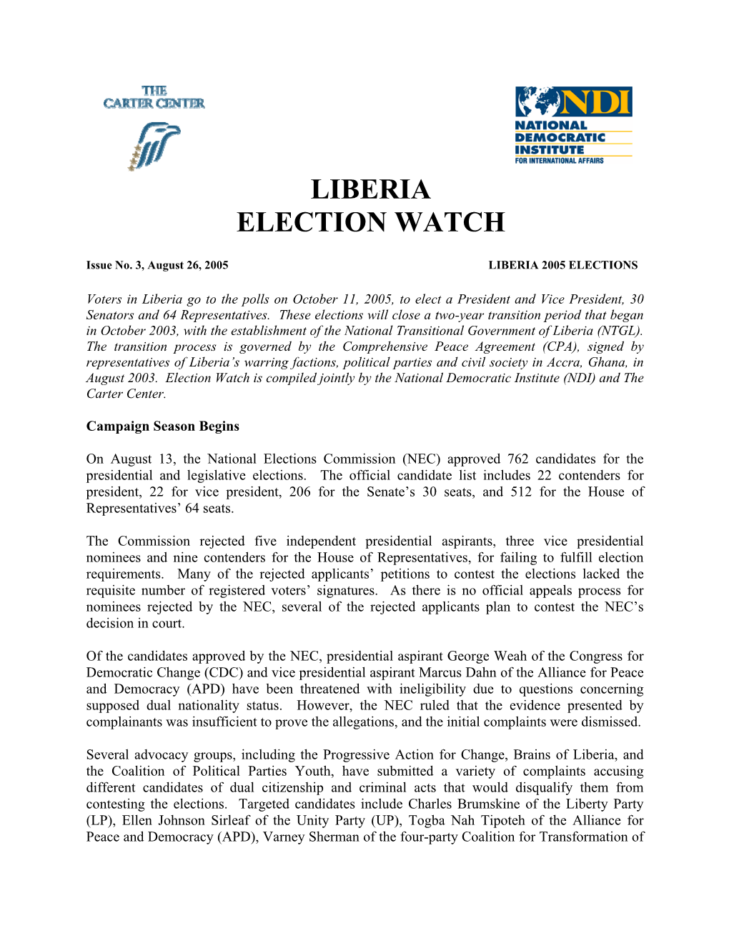 LIBERIA ELECTION Watchv3