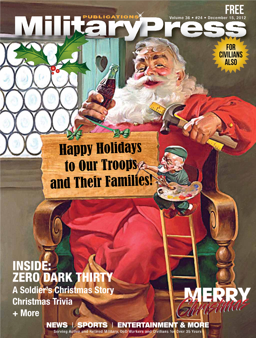 Happy Holidays to Our Troops and Their Families!
