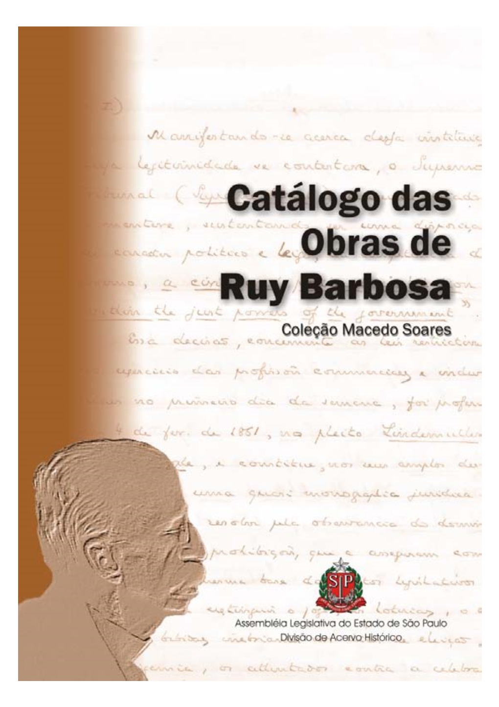 Catálogo Das Obras De Ruy Barbosa (Coleção Macedo Soares)