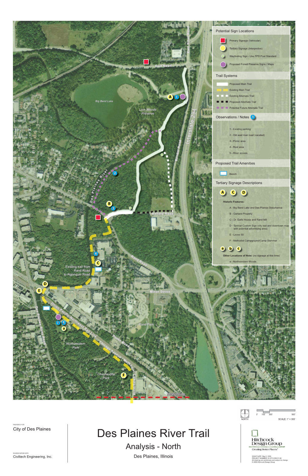 Des Plaines River Trail Improvement Plan