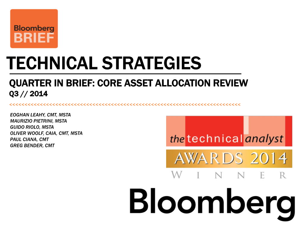 Technical Strategies